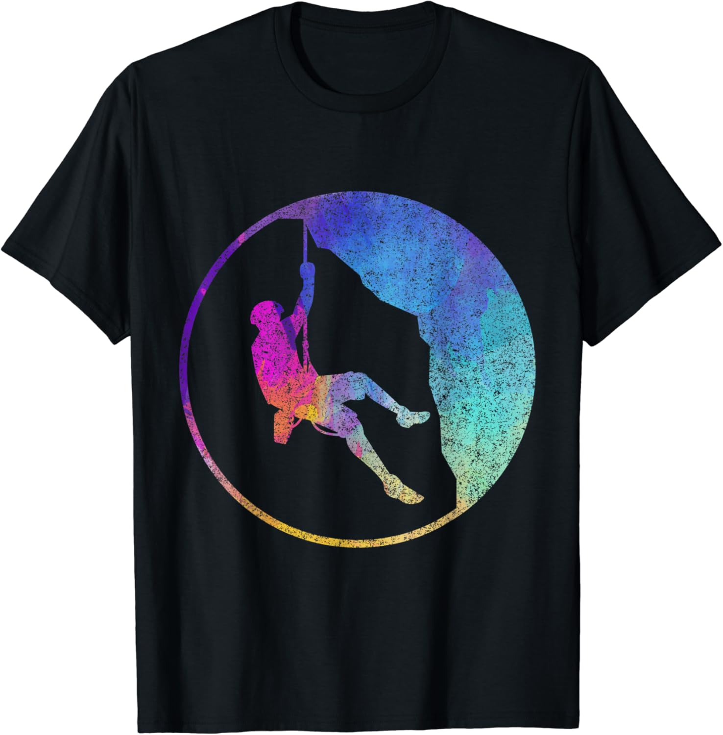 Kletterer Bergsteigen Kletterfan Natur Klettern T-Shirt : Amazon.de ...